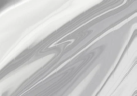 Abstract White and Gray Fluid Marble Texture Background Stock Illustration