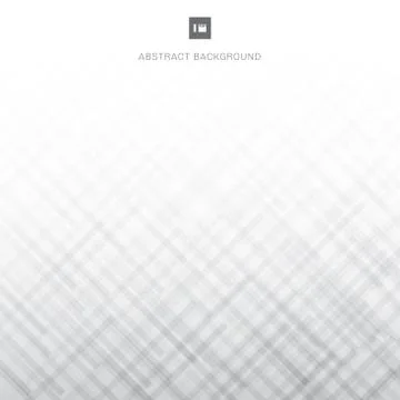 Abstract white and gray gradient stripe diagonal line background with space f Stock Illustration