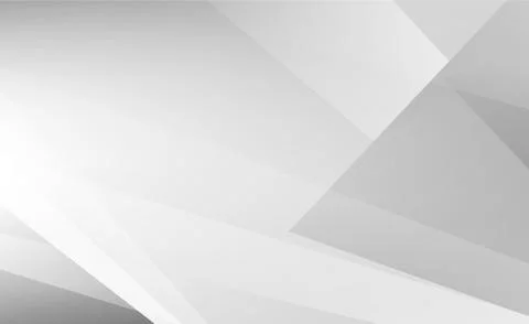 Abstract white and gray gradient background. Halftone shapes design backgroun Stock Illustration