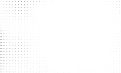 Abstract white and gray gradient background.Halftone dots design background Stock Illustration