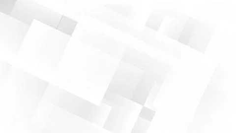 Abstract white and gray squares pattern overlapping layer background Illustrazione stock