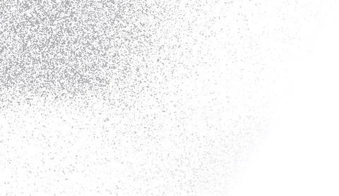 Abstract white and gray textured background with fine speckled dust pattern and Stock Illustration