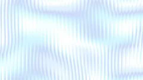 Abstract white and light blue ribbed glass background. Animation 3D Seamless Stock Footage 337159318