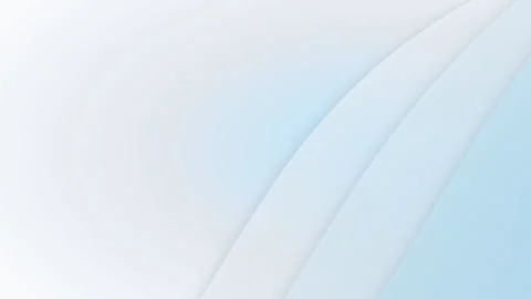 Abstract white and light blue curved background with soft gradients. 4K 스톡 동영상 342114370