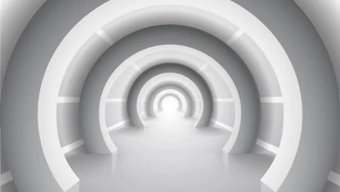 Abstract White Architecture Construction イラスト素材