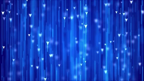 Abstract white arrow motion slowly down  Stock Footage 251778583