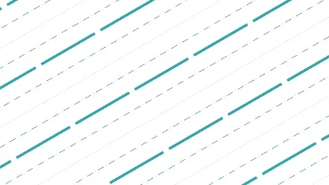 Abstract White background with animated blue lines pattern motion elements Stock Footage 270500986