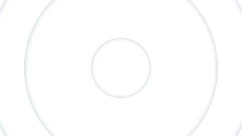 Abstract white background with animated circles motion background loop animation Stock Footage 272342612