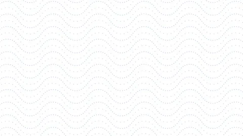 Abstract White background animated waving dots blue and gray lines animation Stock Footage 272710669