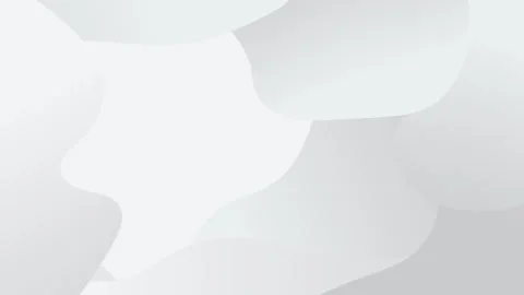 Abstract white background animation with wavy fluid style Stock Footage 312152267