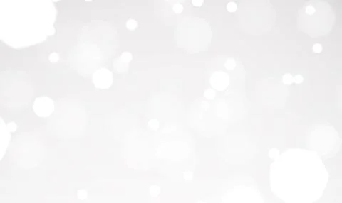 Abstract white background with bokeh lights effect Stock Illustration