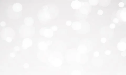 Abstract white background with bokeh lights effect Stock Illustration