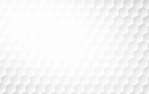 Abstract white background of Embossed surface Hexagon,Honeycomb modern Illustrazione stock