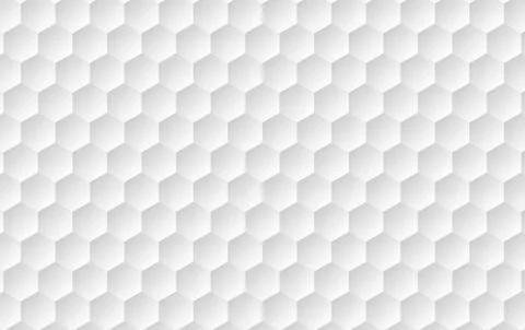 Abstract white background of Embossed surface Hexagon,Honeycomb modern Ilustración de archivo
