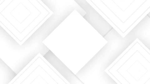 Abstract white background, geometric diamond shapes, seamless loops. Stock Footage 286409633