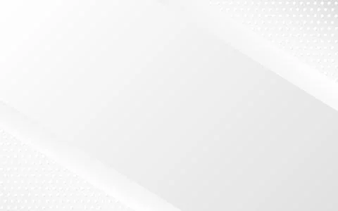 Abstract white background. Geometric gray texture with dots. Smooth light Stock-Illustration