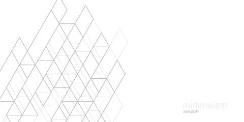 Abstract white background from geometric lines. Geometry drawing. Vector il.. Stock Illustration