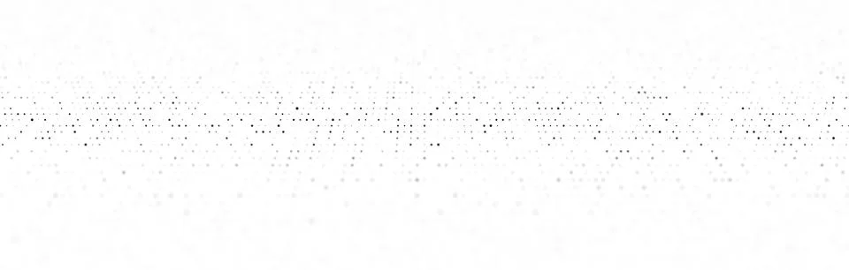 Abstract white background with glowing dots. Network connection structure. .. Illustrazione stock