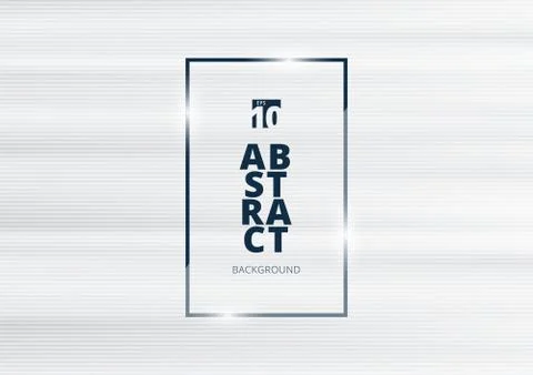 Abstract white background with horizontal lines pattern texture. Stock Illustration