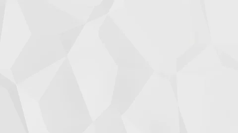 Abstract white background of huge geometric structures in motion (FULL HD) Stock Footage 98359277