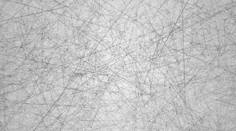 Abstract white background. The movement of lines and points. Stock Footage 47498385