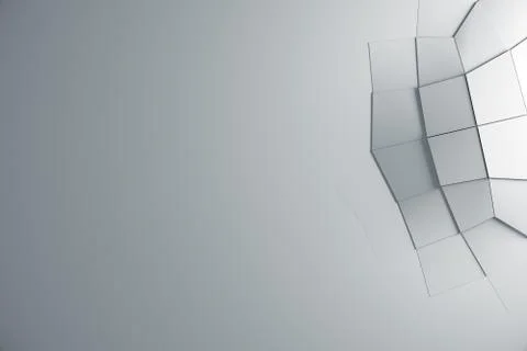 Abstract White Background for presentation Stock Illustration