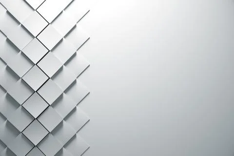Abstract White Background for presentation Stock Illustration