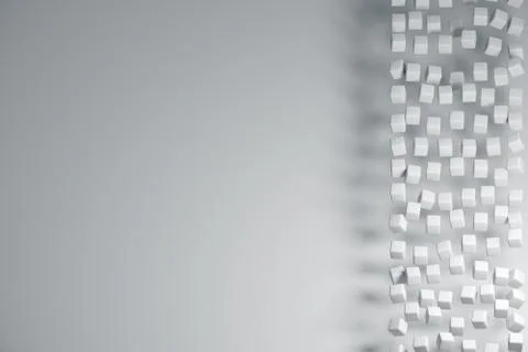 Abstract White Background for presentation Stock Illustration