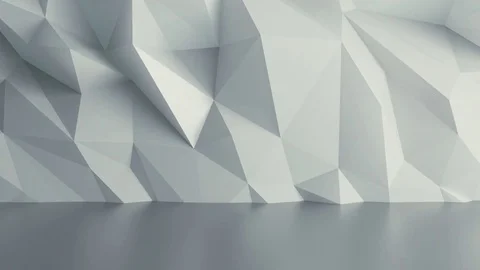 Abstract White Background Random Motion, 3d Loopable Animation 4k Stock-Footage 71473455