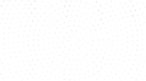 Abstract white background with scattered black dots creating a dotted pattern Stock Illustration