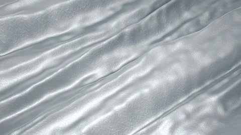 Abstract white background seamless loop 3D render animation Stock Footage 156725938