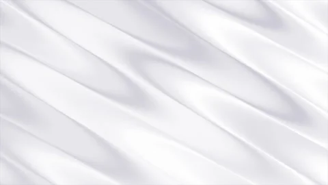 Abstract white background with smooth flowing digital waves motion Stock Footage 343425085