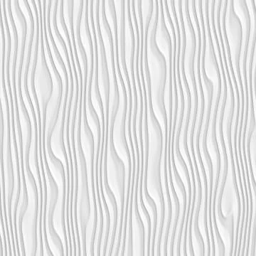 Abstract white background with smooth folds Stock Illustration
