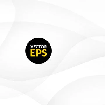 Abstract white background with smooth lines Stock Illustration