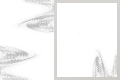 Abstract white background with smooth lines Stock Illustration