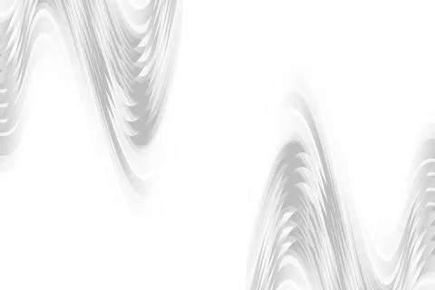 Abstract white background with smooth lines Stock Illustration