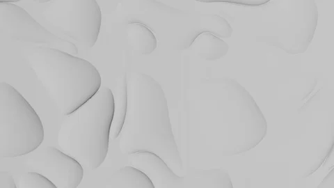 Abstract white background with smooth round surface structure - seamless looping Stock Footage 81045663