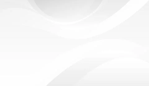 Abstract white background with smooth wavy lines and soft light gradients for Stock Illustration