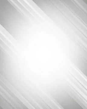 Abstract white background with soft grey diagonal stripes and bright center.. Illustrazione stock