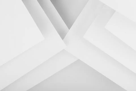 Abstract white background with soft light gradient pattern of stripes, corner Stock Photos