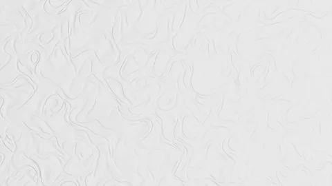 Abstract white background with soft lines pattern - seamless looping (4K) Stock Footage 99462826