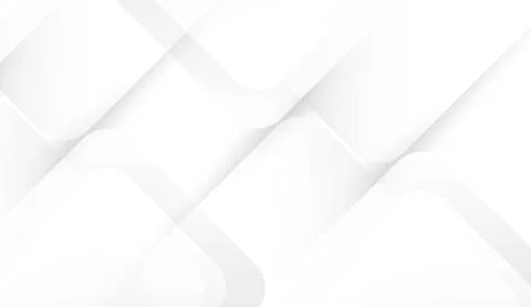 Abstract White Background with Soft Rounded Geometric Shapes and Light Shadows 스톡 일러스트