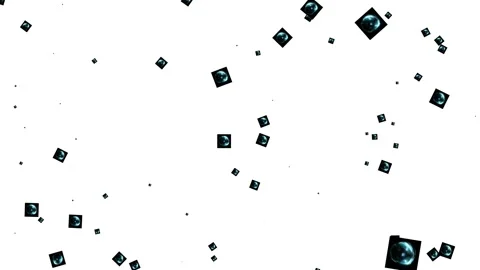 Abstract White Background with Subtle Floating Dust Particles Stock Footage 330919839