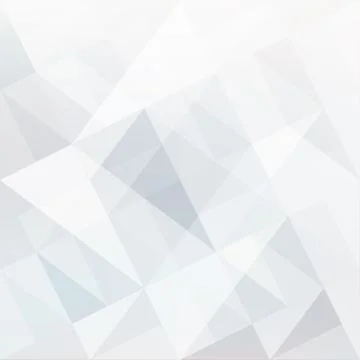 Abstract white background with triangles shapes 库存插图