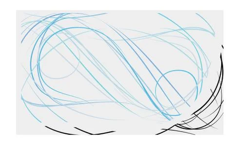 Abstract on white background in vector illustration Stock Illustration