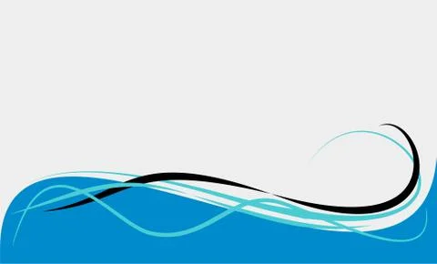 Abstract on white background in vector illustration Stock Illustration