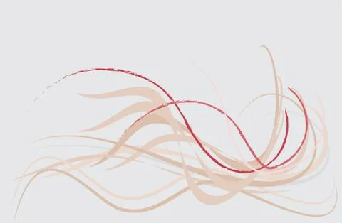 Abstract on white background in vector illustration Stock Illustration