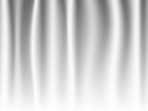 Abstract white background Vector White Satin Silky Cloth Fabric Textile Drape Stock Illustration