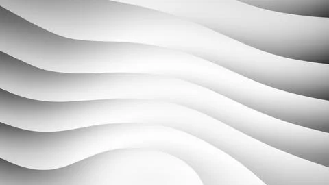 Abstract white background. White colored texture lines with shades and gradient Stock Illustration