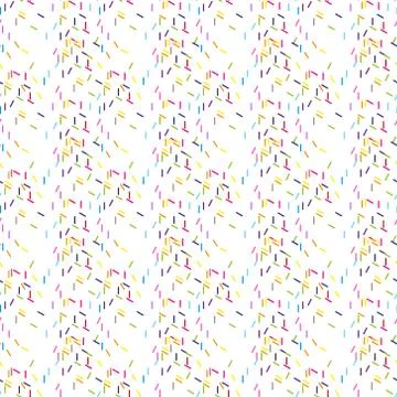 Abstract white background with zigzags. Vector seamless pattern with geometric Stock Illustration